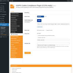 Page screenshot: GDPR Cookie Compliance