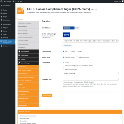 Page screenshot: GDPR Cookie Compliance