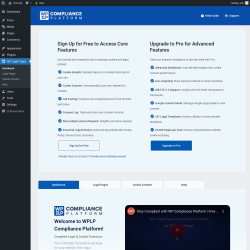Page screenshot: WP Legal Pages