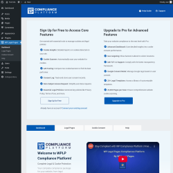 Page screenshot: WP Legal Pages