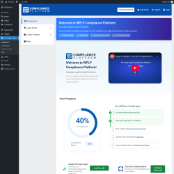 Page screenshot: WP Legal Pages