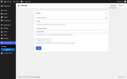Page screenshot: GenerateBlocks