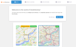 Page screenshot: GeoDirectory › Setup Wizard