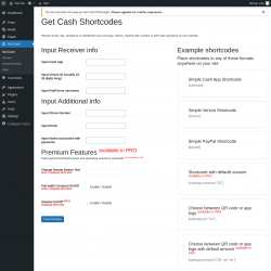 Page screenshot: Get Cash