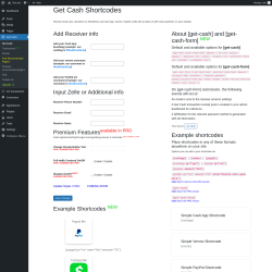 Page screenshot: Get Cash