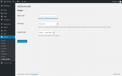 Page screenshot: Settings  → GetYourGuide
