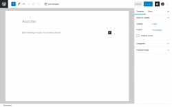 Page screenshot: Templates → Add New
