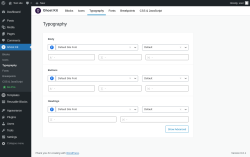 Page screenshot: Ghost Kit → Typography