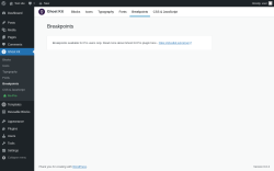 Page screenshot: Ghost Kit → Breakpoints