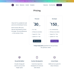 Page screenshot: Ghost Kit →  Go Pro