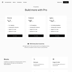 Page screenshot: Ghost Kit →  Go Pro
