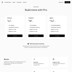 Page screenshot: Ghost Kit →  Go Pro