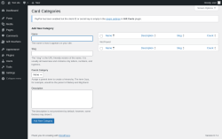 Page screenshot: Gift Vouchers &rarr; Gift Cards Categories