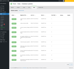 Page screenshot: Donations &rarr; Tools &rarr; Data
