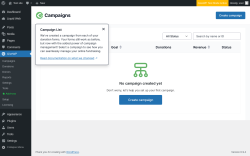 Page screenshot: GiveWP