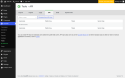 Page screenshot: GiveWP &rarr; Tools &rarr; API
