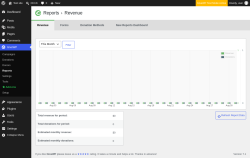 Page screenshot: GiveWP &rarr; Reports &rarr; Legacy Reports