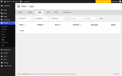 Page screenshot: GiveWP &rarr; Tools &rarr; Logs