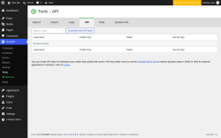 Page screenshot: GiveWP &rarr; Tools &rarr; API