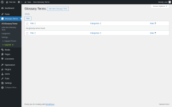 Page screenshot: Glossary Terms
