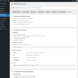Page screenshot: GMB Club Connect &rarr; 
                     Guide                