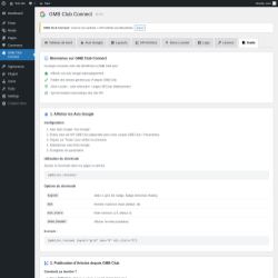 Page screenshot: GMB Club Connect &rarr; 
                     Guide                