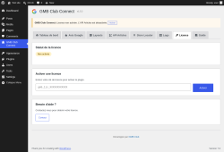Page screenshot: GMB Club Connect &rarr; 
                     Licence                
