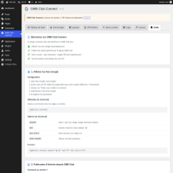 Page screenshot: GMB Club Connect &rarr; 
                     Guide                