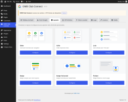 Page screenshot: GMB Club Connect &rarr; 
                     Layouts                