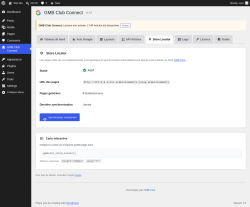 Page screenshot: GMB Club Connect &rarr; 
                     Store Locator                