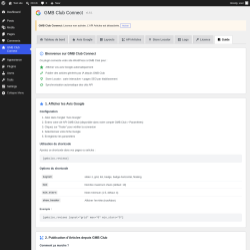 Page screenshot: GMB Club Connect &rarr; 
                     Guide                