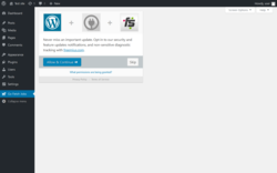 Page screenshot: Import Jobs ‹ Test site — WordPress