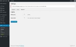 Page screenshot: Go Fetch Jobs → Settings → Advanced