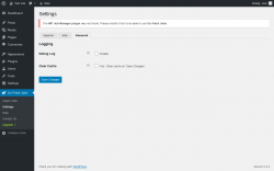 Page screenshot: Go Fetch Jobs → Settings → Advanced