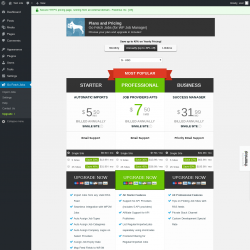 Page screenshot: Go Fetch Jobs → Upgrade  ➤