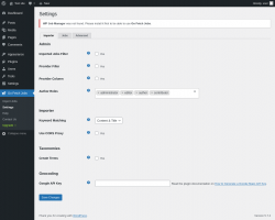 Page screenshot: Go Fetch Jobs → Settings