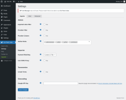 Page screenshot: Go Fetch Jobs → Settings
