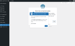 Page screenshot: Import Jobs ‹ Test site — WordPress
