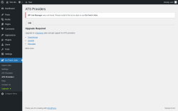 Page screenshot: Go Fetch Jobs → ATS Providers