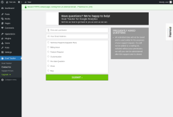 Page screenshot: Goal Tracker → Contact Us