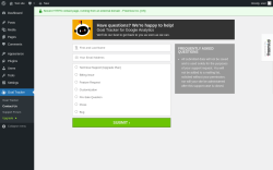Page screenshot: Goal Tracker → Contact Us