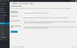 Page screenshot: Settings &rarr; GoodReviews