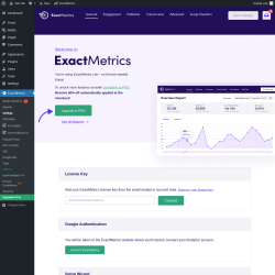 Page screenshot: ExactMetrics