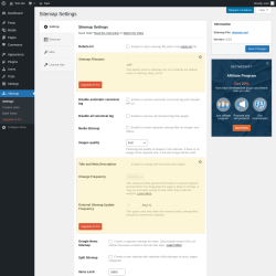 Page screenshot: Sitemap