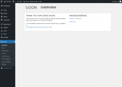 Page screenshot: Goon