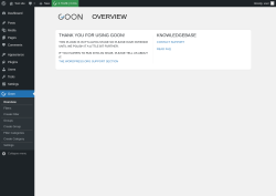 Page screenshot: Goon
