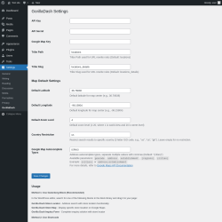 Page screenshot: Settings &rarr; GorillaDash