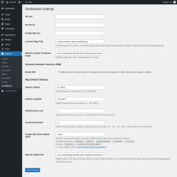 Page screenshot: Settings &rarr; GorillaDash
