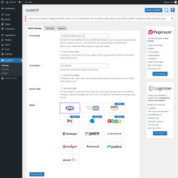 Page screenshot: GoSMTP