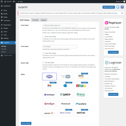 Page screenshot: GoSMTP